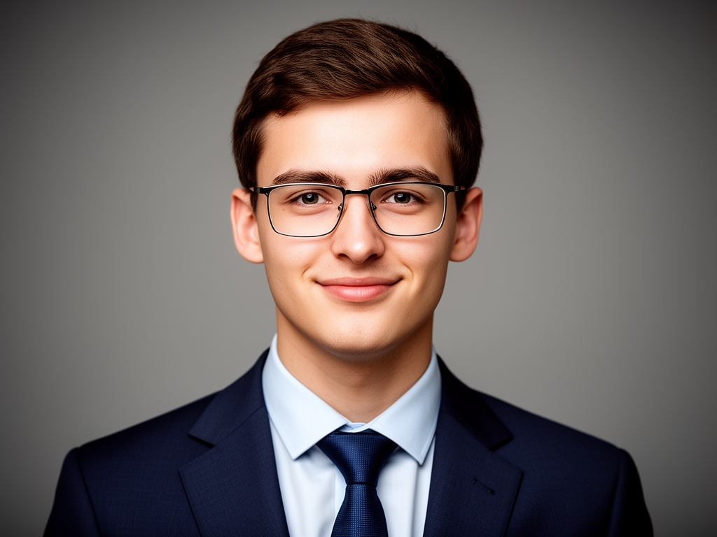 Портрет Стивена Маркса, редактора регионального издания, мужчина в очках, интеллигентный вид